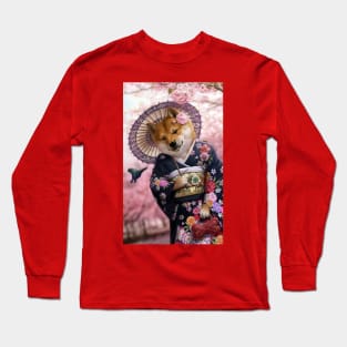 Kimono Shiba Long Sleeve T-Shirt